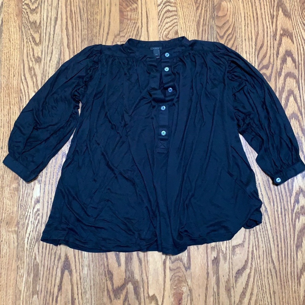 J.Crew Flowy 3/4 Sleeve Top